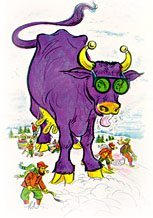 Paul Bunyan Tall Tale - Lucy the Purple Cow